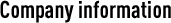 Company information